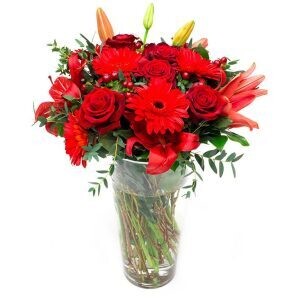 Mixed Red Bouquet